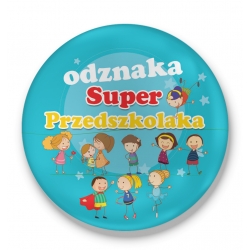 Przypinka Super Przedszkolak